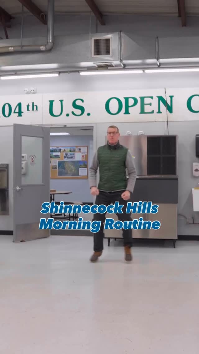 Get ready for the U.S. Open with the Shinnecock Hills grounds crew and their unique morning routine.
