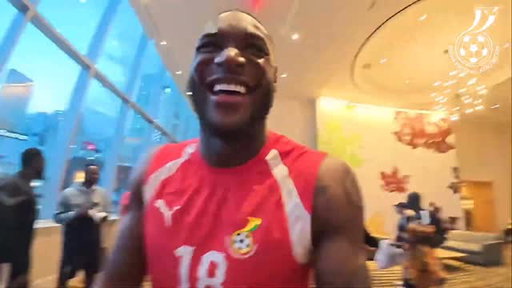 🤩 Matchday mode: Activated 🔥

🎶 A powerful Jama session with the legendary Asamoah Gyan 🫡

#BlackStars | #FIFAWorldCup