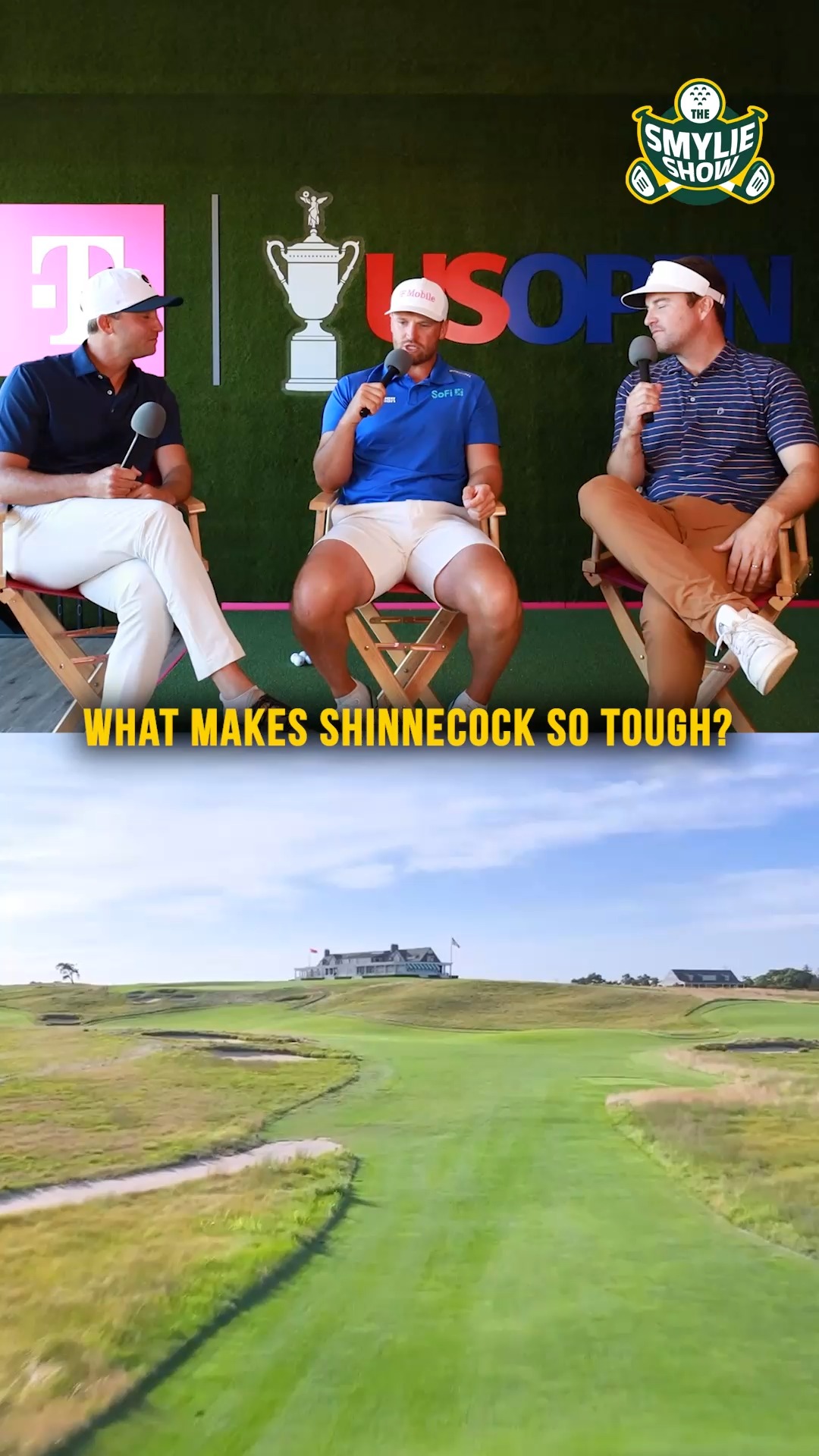 Here’s @wyndhamclark on fairway width, green shapes/grasses, and wind - his 🔑 factors this week at Shinnecock Hills ⛳️

Check out our full @usopengolf preview - from the @tmobile Benefits Hub on the left side of 1st hole - out on YouTube and pod platforms now!

#tmobilepartner #shinnecock #usopen #golf #pgatour