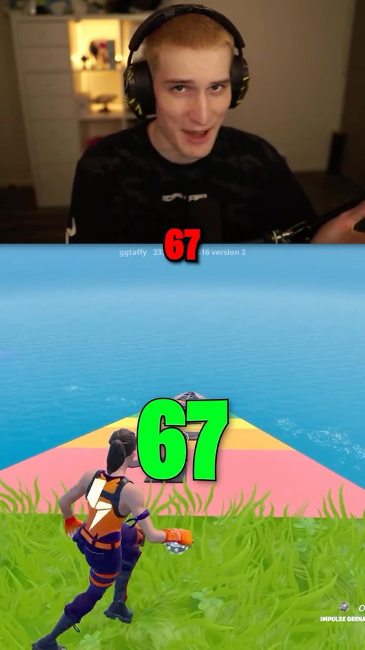 CLOSEST TO 67M WINS 🫪 #fortnite