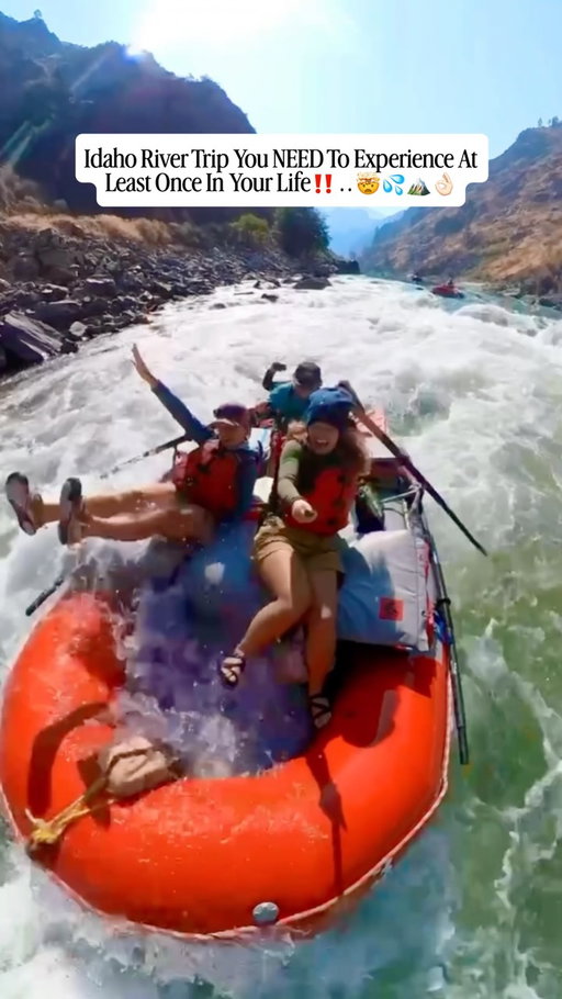 🤯 🌊 THE MOST LIFE-CHANGING TRIP YOU’LL EVER TAKE IS DOWN A RIVER IN 📌 IDAHO
.
🔖 SAVE this post so you can find it when you’re ready to book
.
➡️ TAG a friend, your partner, your adventure-obsessed bestie — the one who needs this trip just as much as you do
.
✅ Follow @mckenzieinmotion for Idaho bucket lists, food features, unique stays & adventure getaways you won’t find anywhere else 💥
.
⏰Trade your alarm clock and screens for six days of rushing whitewater, pristine sandy beaches, and canyon sunsets in the deepest gorge in North America. No Wi-Fi. No schedule. Just you, the river, and the wildest stretch of Idaho wilderness you’ve ever seen. ✨
.
📍 Middle Fork of the Salmon River — Frank Church Wilderness, Idaho
.
🗺️ The largest wilderness area in the lower 48. 100 miles of pure, untouched river through one of the most remote and breathtaking landscapes on earth. Widely considered one of the finest multi-day rafting destinations in the entire world, known for its pristine waters, exhilarating rapids, and completely untouched wilderness. This trip pairs rugged adventure with unmatched comfort bc they go together better than you’d think. 🏕️✨
.
👌🏻This isn’t just a rafting trip. This is the trip you’ll be talking about for the rest of your life. 
.
Here’s everything that’s included 👇
.
✅ All gear — life jackets, helmets, dry bags & camp chairs
⛺️ Large tents + sleeping bags, cots & pillows
🚿 Hot showers & real toilets (yes, really!)
👩🏻‍🍳 Gourmet meals at camp, fully pampered wilderness dining
🍷 Wine, soft drinks & all food covered
♨️ Idaho bucket list hot springs along the route
🎣 World-class fishing in pristine wilderness water
🌌 Stargazing so good it’ll make you emotional
.
‼️This trip is for EVERYONE. First time on a raft? Never camped before? Never been on whitewater? It doesn’t matter. From the moment you arrive, you’ll feel completely at home and ready for the adventure of your life. 🎉
.
💥 Comment “RIVER TRIP” and I’ll send you all the details + the easy booking link to secure your spot.
.
📆This summer is going to be one for the books. Be sure to get this trip on your itinerary!!