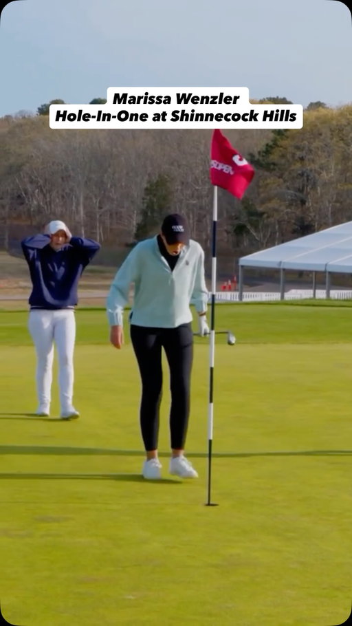 202 yard ACE with a @callawaygolf 4 hybrid at Shinnecock Hills. 👏

INCREDIBLE @marissawenzler