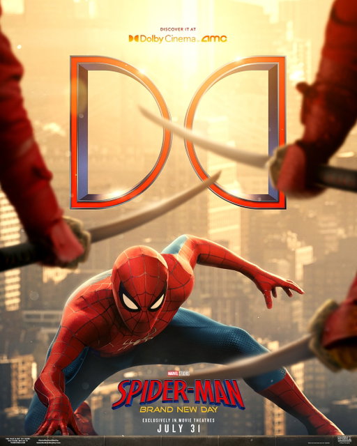 Your friendly neighborhood hero is back. #SpidermanBrandNewDay is playing in #DolbyCinema at AMC Theatres July 31. Get tickets now. Link in bio!🕸️