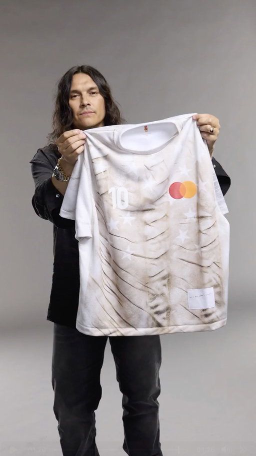 Enter for a chance to win a piece of the 🐐. Meet Guillermo Andrade, Creative Director of the Mastercard fan swap jerseys, inspired by @leomessi, exclusively for Mastercard cardholders. 🔗 in bio.

NoPurchNec. Mastercard cardholders as of 6/8, 50 US/DC, legal age. Ends 6/21. Rules: priceless.com/Messi
