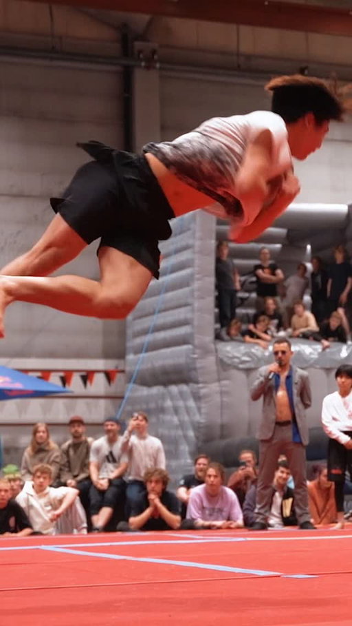 Two Kaige posts back to back? Yes. @fkg0529 broke the limits of tricking stamina at OMFG 2026, YT video coming soon! @oslomovement

#tricking #martialarts #kicks #flips #movement