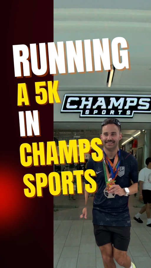 Day 207: Running a 5K Everyday. 

Today I “tried on” shoes in Champs Sports by running a 5K in the store.

#5K #Running #fitness #funny #ChampsSportsPartner