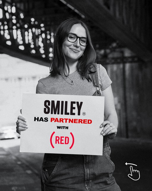 The (Smiley®)ᴿᴱᴰ partnership was born from discovering shared values of hope and the power of optimism. 

Together, belief becomes action.  @red has spent 20 years turning hope into life-saving healthcare, and @smiley is proud to stand alongside them. 🌎

You too can make a change. Shop. Share. Support the cause. ❤️

(link to all products in bio)
