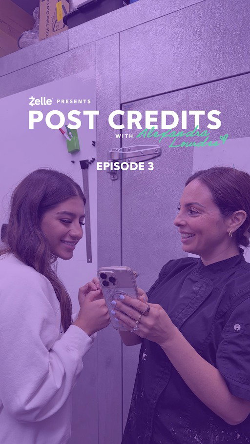 Every business she's built had a community behind it. Now @alexandra_lourdes is giving back to the one that helped start it all. Watch Episode 3: Giving Credit That Counts on @zellepay. #WhenItCountsZelle