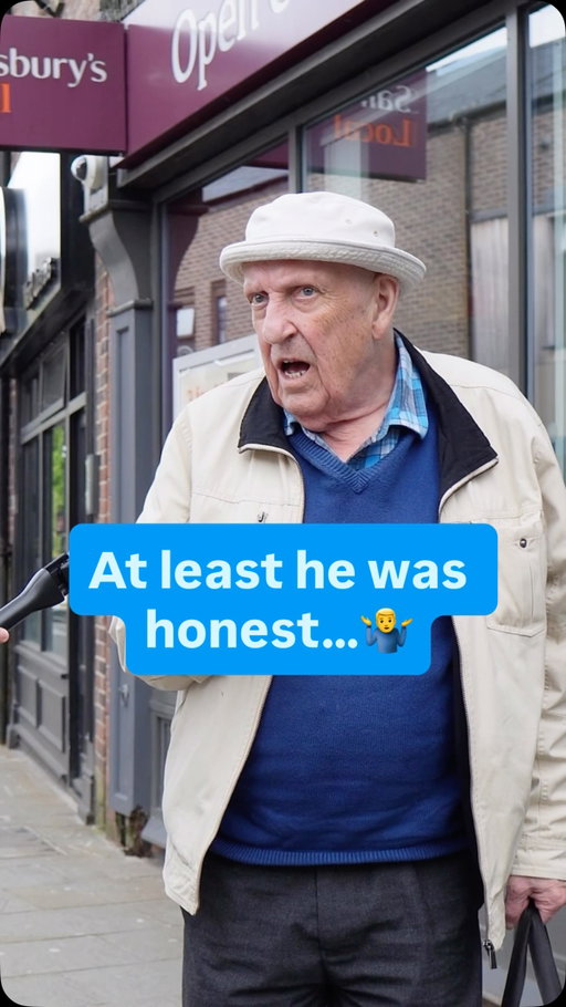 At least he was honest…🤷‍♂️