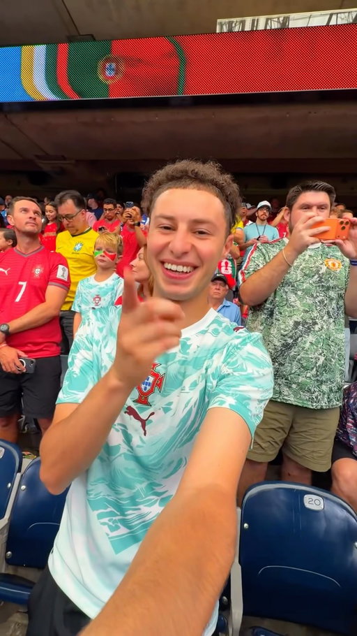 Ronaldo starts in his 6TH WORLD CUP 😮🔥