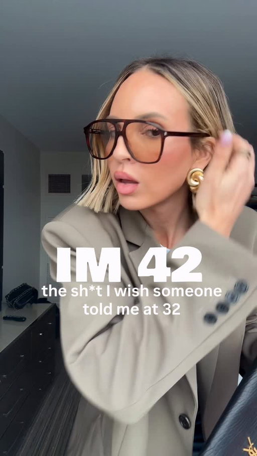 i’m 42. the sh*t I wish someone told me at 32.

1. the sunscreen lecture everyone gives you is real, and you didn’t listen. you thought you had time. you didn’t have time. you had a tan and a false sense of security.
2. you don’t need to “earn” rest by being exhausted first. you ran yourself into the ground for a decade because resting felt like cheating. nobody gave you a trophy for it.
3. retinoids are not optional. i know you think you’re
“not that kind of girl.” you are.
4. your husband is not going to read your mind, no matter how many years you give him to figure it out. just say the thing.
5. you don’t need 40 trendy pieces. you need 8 good ones and the willingness to wear them on repeat. nobody is keeping a spreadsheet of your outfits except you.
6. your neck ages faster than your face and nobody warns you. sunscreen, serums, all of it - start before you need it, not after you’re googling “neck tightening” at 1am.
7. you dressed for who you thought you were supposed to be, not who you wanted to become. that was the mistake. the discomfort of standing out is nothing compared to the discomfort of staying invisible.

comment GLOW and i’ll send you what i wish i did for my neck starting in my 30s, the skin protocol i wish id started, and the quality pieces i wish i’d owned instead of the fast fashion.

https://liketk.it/6gaDf