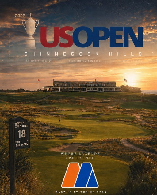 Shinnecock Hills.

The biggest events create the biggest opportunities.

MAGZ is on-site at the 126th U.S. Open connecting brands, building relationships, creating content, and helping partners show up where sports, business, and culture intersect.

Where legends compete. Where business gets done.