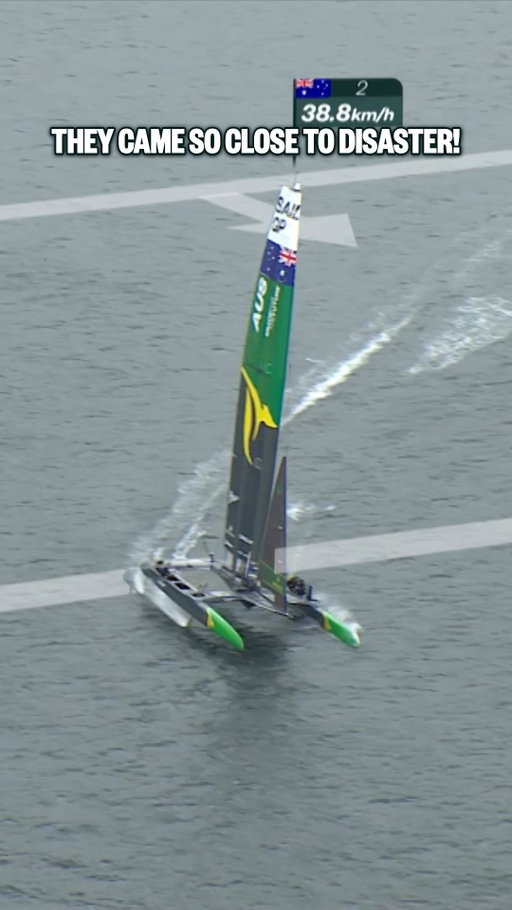 The @bondsflyingroos with the MEGA save back in Halifax 2024 ⏮️

#SailGP