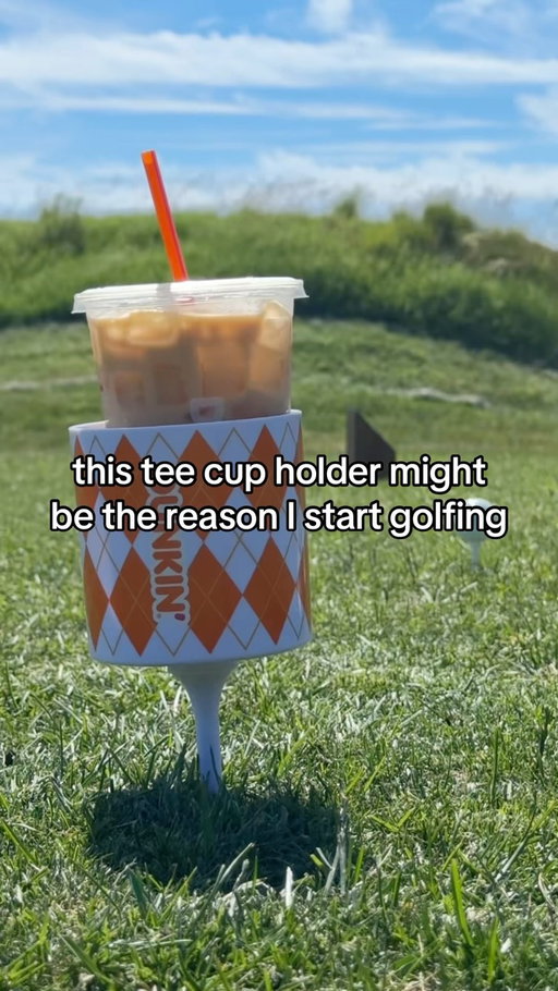 First stop: Dunkin. Next stop: the golf course. ⛳️☕

Tomorrow starting at 10am the Dunkin’ Tee Cup will be available with any drink purchase this Thursday, 6/18 while supplies last! Terms and conditions apply*