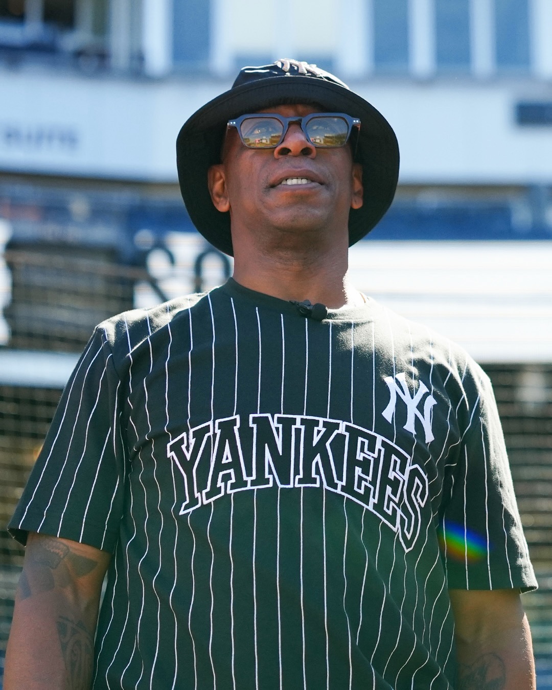 Premier League legend Ian Wright visited Yankee Stadium for a tour with CC Sabathia ⚽️⚾️ 

Wright, who is considered as one of Arsenal’s greatest players of all time, got the full Yankees experience with CC
#WorldCup #Arsenal #IanWright #Yankees