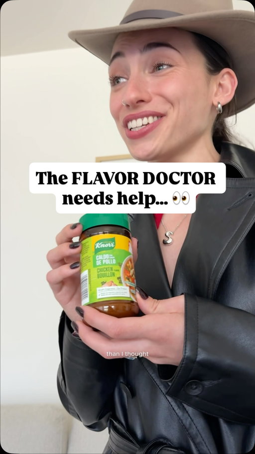 Sometimes even the FLAVOR DOCTOR needs a taste of her medicine 🤩 @knorr #KnorrPartner #ad #besties #skit