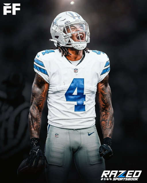 The Cowboys, who own one first-round pick in 2027, would need to secure a Top 3 pick or make a significant trade up to select Ohio State star WR Jeremiah Smith in next year’s draft, but it would be box office if Dallas managed to pull it off 🔥

Smith, 20, was recently sporting his former Ohio State teammate Caleb Downs’ No. 13 Cowboys jersey, teasing Dallas fans of what he’d look like in the navy and silver. 

With George Pickens set to become an unrestricted free-agent again in 2027, the Cowboys might be able to tag and trade Pickens for a chance to move up for Smith and pair him with CeeDee Lamb. 

It’s probably nothing more than a pipe dream for Cowboys’ fans, but what an acquisition it would be 😮‍💨

(🎥: CFB on FOX, @tylerwaltonc4)