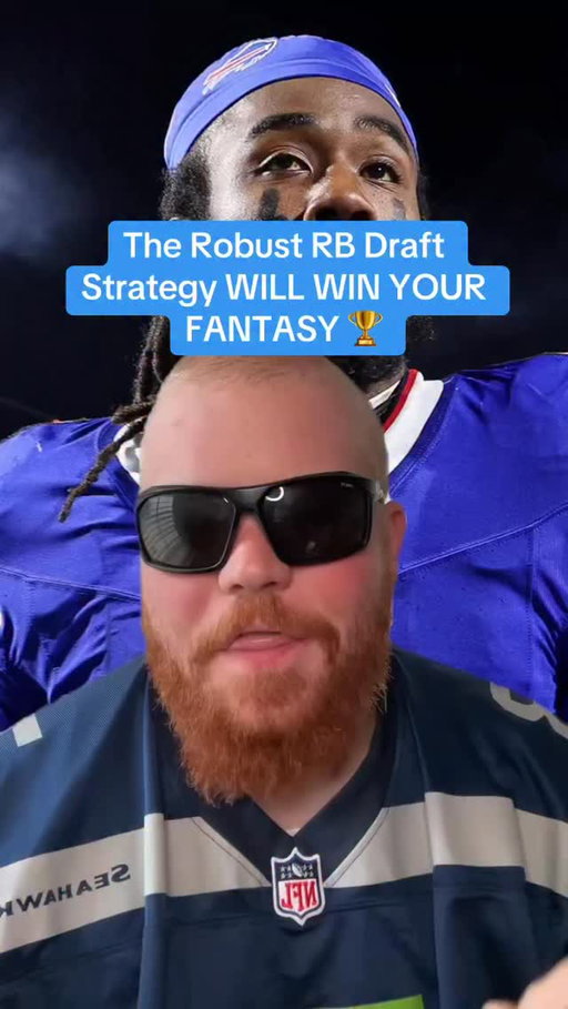 How the Robust RB Fantasy Football Draft Strategy can WIN you leagues 🏆