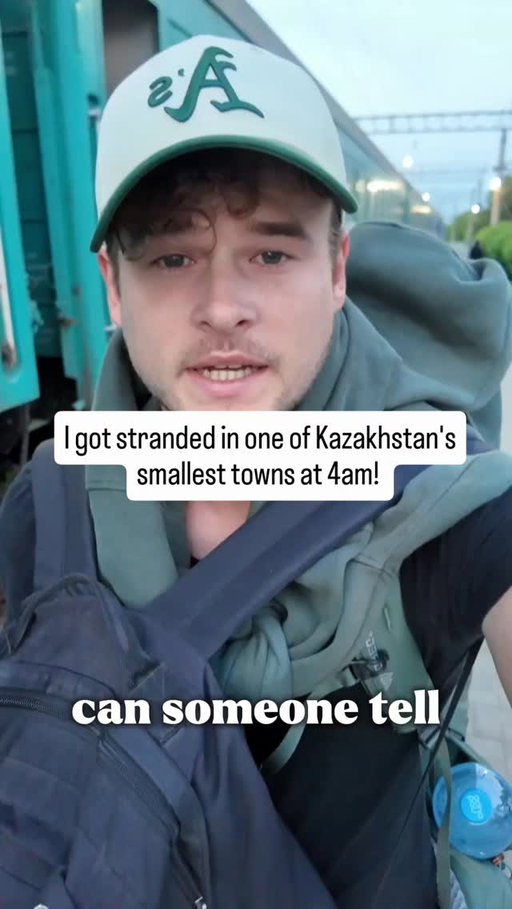 I got stranded in one of Kazakhstan's smallest towns at 4am! 

#travel #Kazakhstan #adventurous