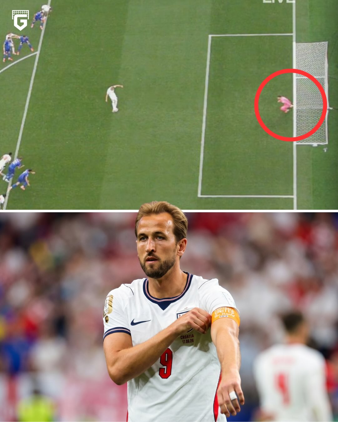 Question’s are being raised after Harry Kane was allowed to retake his penalty because the goalkeeper had come off his line...

Did he come off his line early though? 🤔