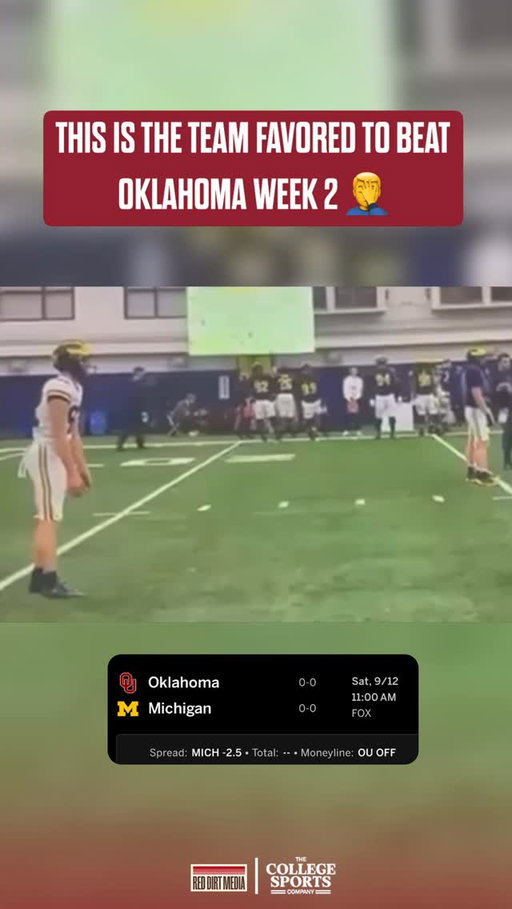 Let them bet against Oklahoma, it never turns out well 🙂‍↔️
•
•
•
•
•
#OUDNA #BoomerSooner #Sooners #OU #Boomer
