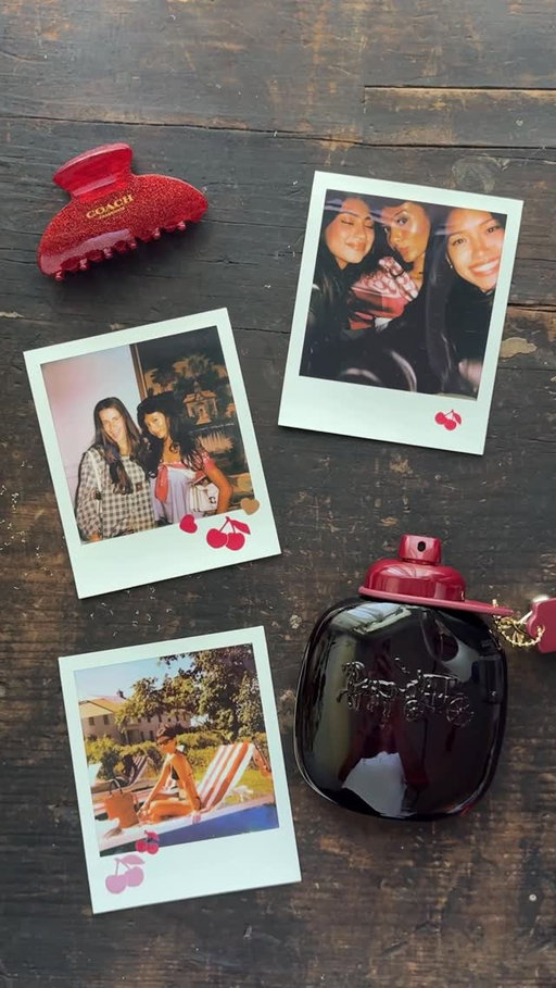 For the summer days you wish would last forever, Coach Cherry Parfum becomes part of the moment <3 @coach #CoachFragrance #CoachPartner #CoachNY