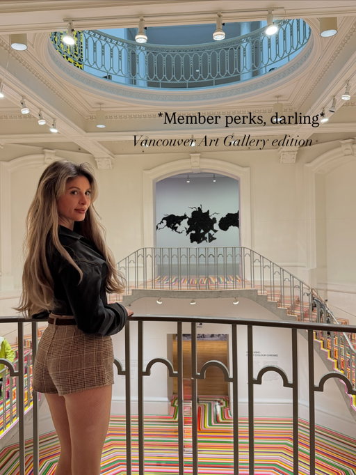 A little culture, a little climate-conscious beauty, a little Emily Carr and a little welcome sip at @prophecybar 🖼️ 🍸 

I spent an afternoon at @vanartgallery exploring *Future Geographies* and a few of the Member perks that make a gallery membership feel very worth it. 

Because having an excuse to pop into the Gallery, attend member events & end with a cocktail a stones throw away is exactly the kind of Vancouver routine I’m here for 😍

#vanartgallery #vancouverartgallery #vancouverevents #emilycarr #climatechangeart