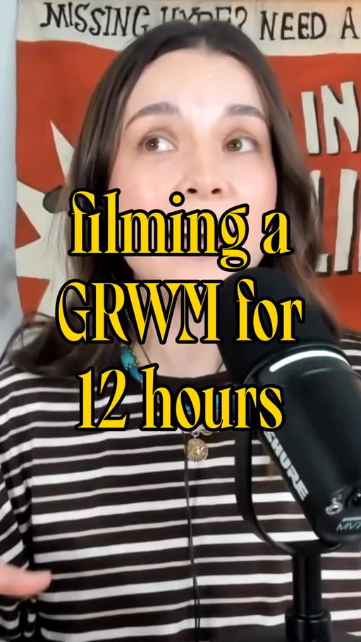 In her heyday, @ingridnilsen would spend as many as TWELVE HOURS filming a Get Ready With Me video 💀💀💀