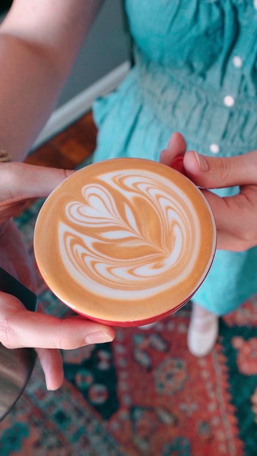 First latte art in…months 🫣
.
.
#latteart