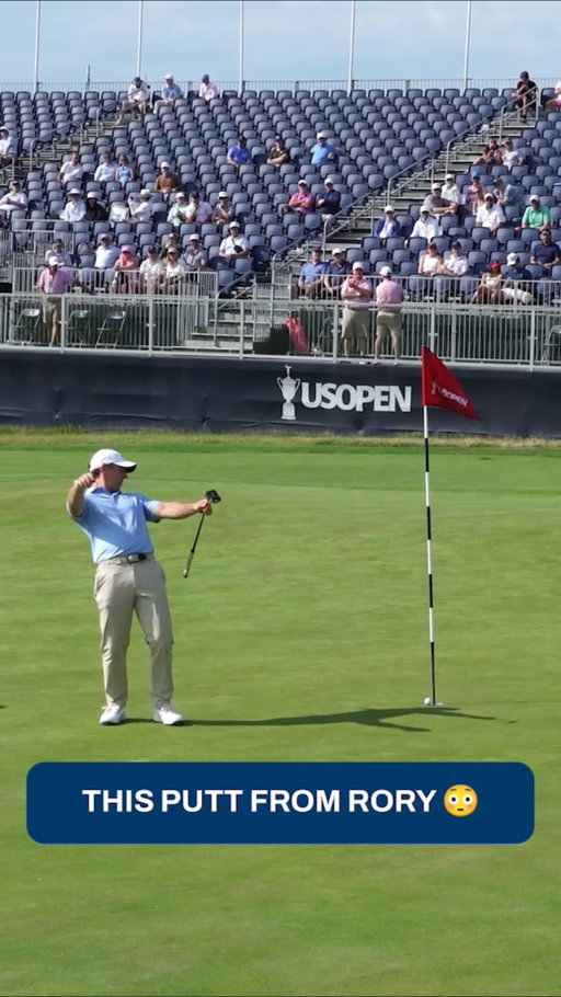 6-footers are no easy feat at Shinnecock, just ask Rory McIlroy.

@usopengolf | @rorymcilroy