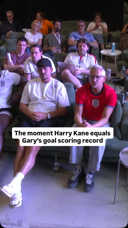 Gary Lineker’s reaction to Harry Kane equalling his goal scoring record against Croatia. Get his full take on The Rest is Football tomorrow from 6am BST