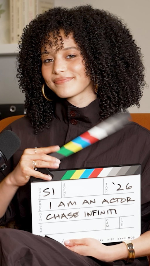 She is Chase Infiniti and she is an actor 🎬

Tune in tomorrow for another episode of I AM AN ACTOR.