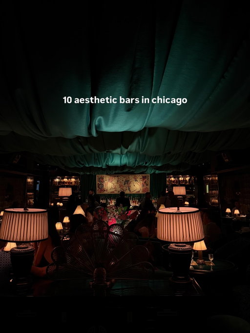 drop your favorite aesthetic bar in chicago, i’m adding new spots to my list 🍸✨

#chicago #aesthetic #chicagobars #cocktails #explore