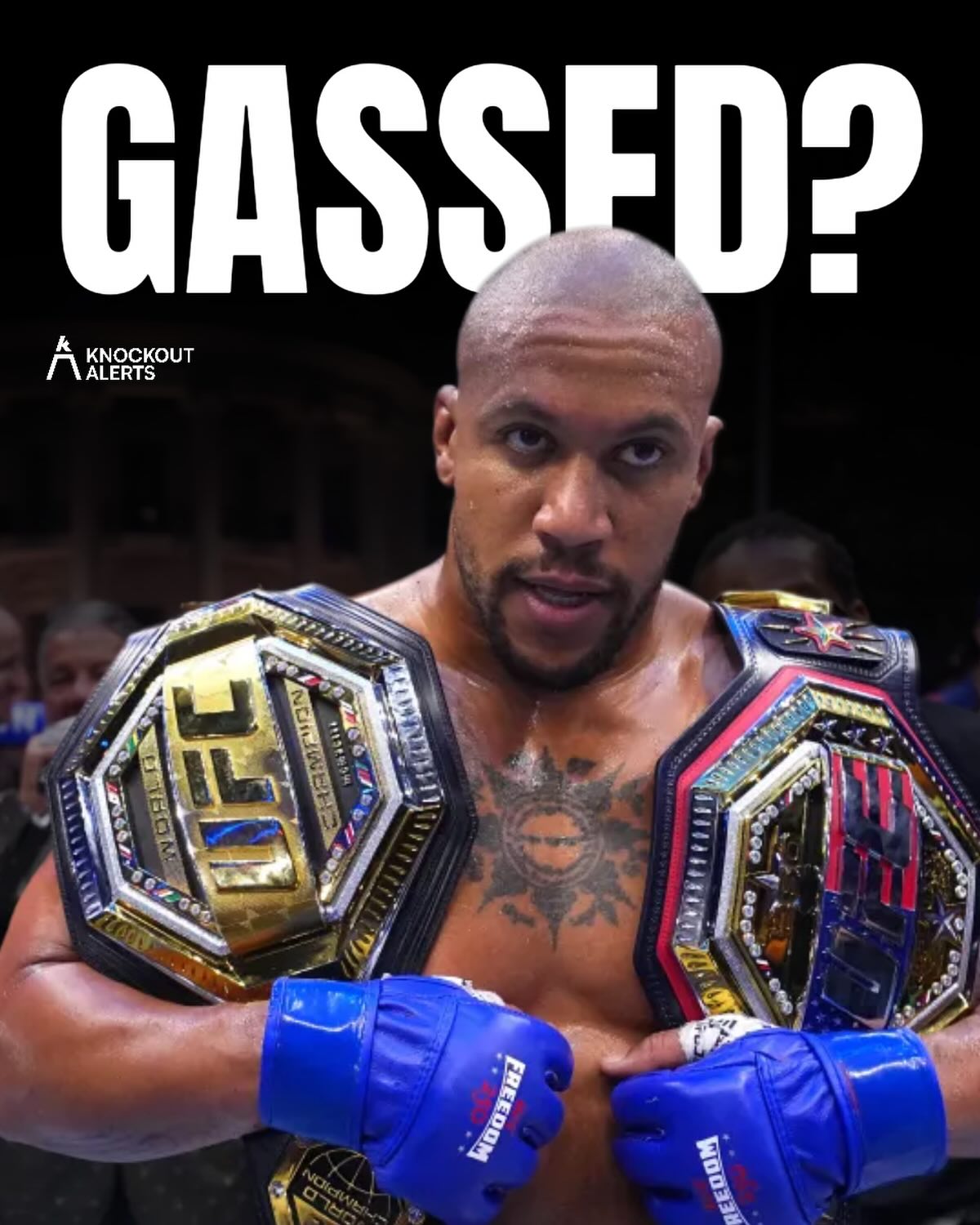 Alex Pereira insists he wasn’t the one fading at UFC Freedom 250. According to him, Ciryl Gane was the one about to break. “People say that I got tired. No, I did not,” Pereira said. He believes the illegal strikes are the only reason Gane survived. “You could see it in his eyes, and I got robbed of that moment.” Pereira added that Gane lying on the canvas wasn’t a celebration, just pure exhaustion.

(via Ariel Helwani)