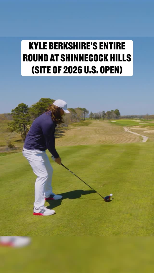 With the @usopengolf getting underway tomorrow, I figured I’d share my entire round from Shinnecock Hills last month, compressed into 3 minutes! 🔥🔥

Will be interesting to see what the scores come out at… it’ll be very windy with some insane rough, so ballstriking will be at a premium! 

Who do you think wins it this week? 🤔