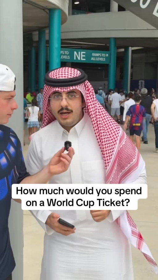 How much money would you spend on a World Cup Ticket? Would it be worth it even if your country didn’t win? 

Full Saudi Arabia/Uruguay YouTube video out now - link in bio