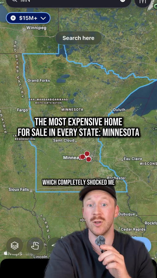 Minnesota’s most expensive home for sale! 

*Note: 

I do not own any of these photos shown, nor do I have any relationship or agreement with the listing agent or seller (unless stated) I simply make videos on homes I find interesting and cool for the sake of reporting. If you’d like me to tag you or take down any post for any reason I have no problem doing so. thank you :) 

#mansions #house #homedecor #realestate #mansion