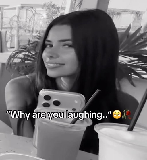“Why are you laughing..”🫩🥀

#lacy