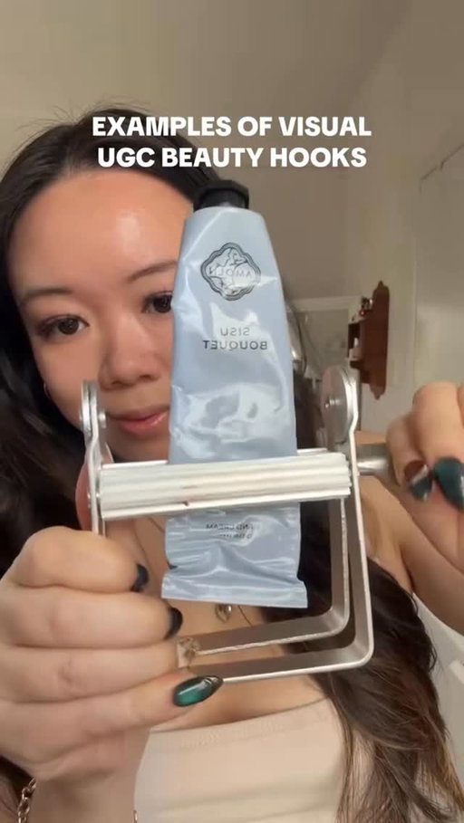 examples of UGC hooks save this for later! 

after being a UGC creator for 3 years and working with 200+ brands I typically have at least 1 video that goes viral to 1+ million views EVERY WEEK now! And that’s all thanks to beauty hooks that are actual scroll stoppers! 

Let me know if you wanna see more real examples. The next time I’ll even clip the correlating views so you can see that they actually did go viral! 

#ugccreator #ugc #ugc #contentcreator #incomefromhome #digitalmarketing #financialfreedom #socialmediatips #digitalmarketingtips