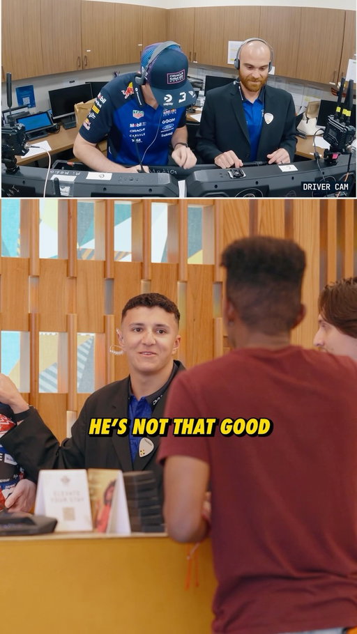 And the award for best actor goes to… Isack Hadjar! 🏅

Watch the full challenge on our YouTube channel! 🎬

#F1 #RedBullRacing
