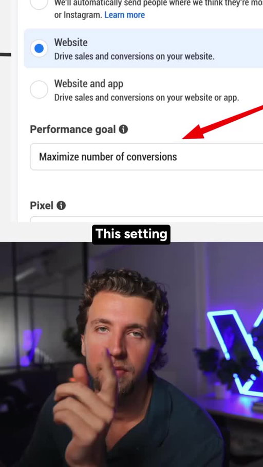 This Meta setting could be hurting your performance.

It’s called “Maximize number of conversions,” and it’s the default in most campaigns.

It sounds good, but it optimizes for the lowest CPA, not the most profit.

Here’s the issue when you sell multiple products:

Product A: hoodie ($90)
COGS: $21
CPA: $45
Profit: $24

Product B: t-shirt ($50)
COGS: $13
CPA: $25
Profit: $12

Both have the same ROAS (2x). But Meta will push spend to the t-shirt because it gets cheaper conversions.

Lower CPA wins, even if it makes you less money.

So you end up scaling the wrong product.

This happens a lot, especially when accounts include cheaper items like discounted products or add-ons. They absorb most of the budget because they convert cheaply.

But cheaper conversions don’t mean higher profit.

If you want to increase AOV and overall profit, switch to “Maximize conversion value.”

This tells Meta to prioritize higher-value purchases, not just cheaper ones.

Simple fix:

Go to campaign settings
Change to “Maximize conversion value”

When to use each:

Use “Maximize number of conversions” if you have one product, similar margins, or you only care about volume.

Use “Maximize conversion value” if you have multiple products, different price points, and care about profit.

The real mistake:

Most brands optimize for CAC instead of contribution profit.

Example:

$25 CAC, $50 AOV, $13 COGS = $12 profit
$45 CAC, $90 AOV, $21 COGS = $24 profit

Higher CAC, but double the profit.

Stop chasing the cheapest conversions.

Start optimizing for what actually makes you money.