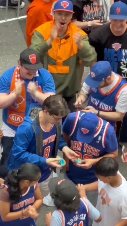 the end is the best part…. @nyknicks #nyknicks #knicks #knicksparade