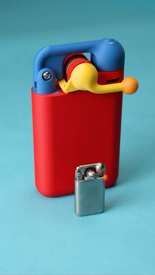 The objects in our lives shouldn't just do their jobs — they should inspire us as well.

Modern lighters lost the magic that vintage lighters possess. Older designs often have these elaborate and clever mechanical interactions to send a spark towards the wick. It's a small miracle that a little tool in our pocket can create fire, so it makes sense to celebrate that moment.

Inspired by these vintage references, we spent two years designing a lighter that doesn't just spark a flame, but that also feels delightful and fun to use.

We hope you enjoy the Swingtop Lighter, available now online.
