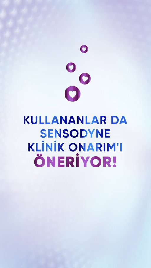 Kullananlar Sensodyne Klinik Onarım’ı hem seviyor hem öneriyor!🤍🩵
