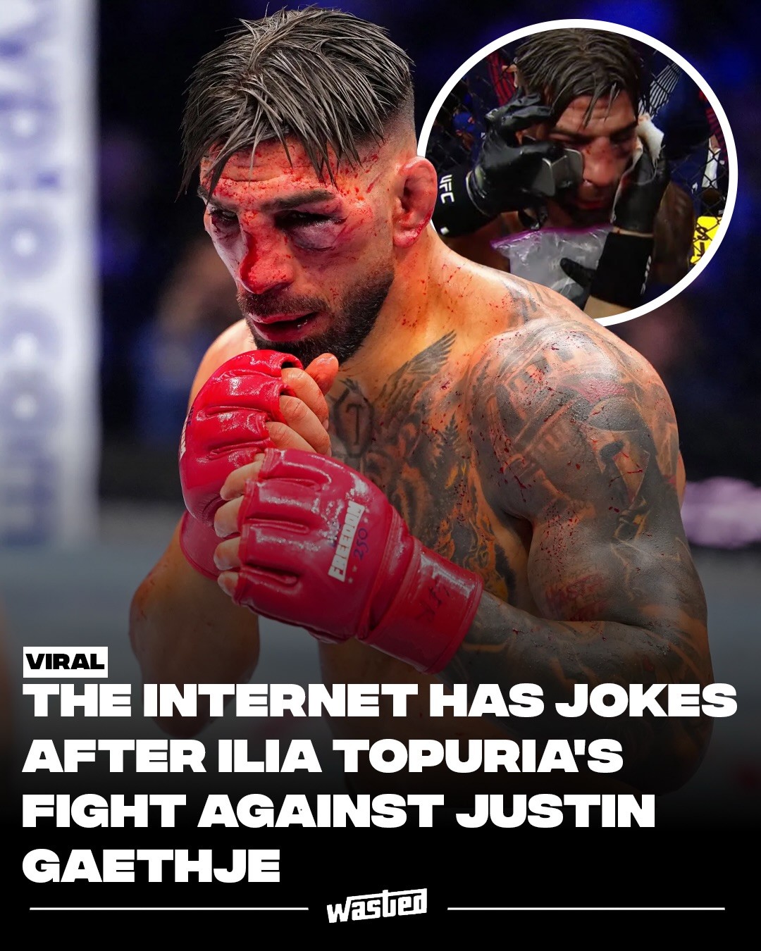 Ilia Topuria's aura of invincibility is gone. In the main event of UFC Freedom 250, staged on the South Lawn of the White House in the early hours of June 15, undefeated lightweight champion Topuria was stopped by Justin Gaethje via fourth-round TKO when his corner threw in the towel before the fifth, unable to send him back out amid catastrophic facial damage.

It ranks among the biggest upsets in UFC history, with Gaethje entering as better than a 6-to-1 underdog. The fight swung wildly. Topuria dropped Gaethje with brutal body shots in the second round and chased submissions on the mat, but that pursuit gave the durable American time to recover. Gaethje turned the tide in the third with a concussive right hand that buckled Topuria and opened his face into a bloody mask. A doctor nearly waved it off between rounds before Topuria protested and was allowed to continue, only for his corner to mercifully end it after the fourth. He reportedly suffered two broken orbital bones.

Gaethje becomes the first fighter to dethrone an undisputed lightweight champion since Conor McGregor beat Eddie Alvarez in 2016. Topuria falls to 16-1.

Sources: CBS Sports, Yahoo Sports, ESPN.