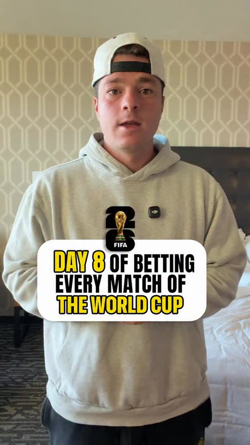 Day 8 of Betting Every Match of the World Cup 

Current Record: 11-13 (-$57) 

⚽️ Czechia ML -125
⚽️ Switzerland/Bosnia Under 2.5 Goals -112
⚽️ Canada -1.5 Goals -115
⚽️ South Korea Double Chance -140 

+ A @justinprose99 US Open Win Sprinkle after the follow yesterday
