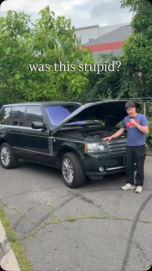 Was this smart or stupid? 

#rangerover #luxurycar #cars