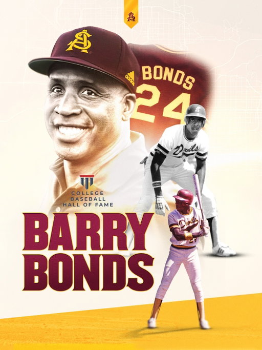 Congratulations to Barry Bonds for being selected for the 2026 College Baseball Hall of Fame Class