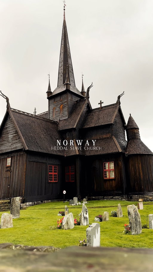 The Vikings are gone. Their stories aren’t ⚔️

Over 800 years old.. Think about that for a second.

Empires have risen and fallen.
Wars have come and gone.
Entire generations have lived and disappeared.

Yet this wooden masterpiece still stands. 

This is Lom Stave Church and it’s a must visit of you’re going to Norway soon 🔥 Wrong name of the church in the video.

#norway #norge #vikings 

Scandinavia | Europe | Bucket List Experience | Destination | Historical | Kattegat | Building | Nature | North | Travel Tips