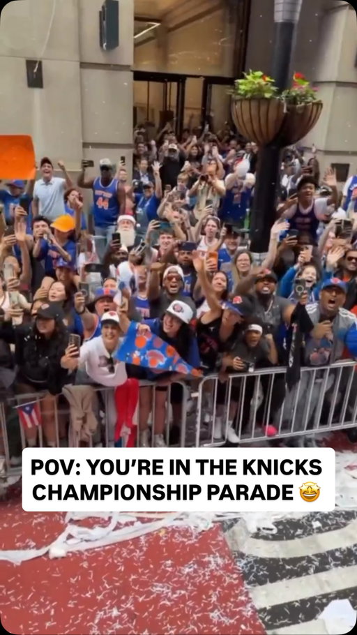 Orange & blue all over the streets! 🤩💙🧡 (via: @tyler_kolek & @jeremysochan)